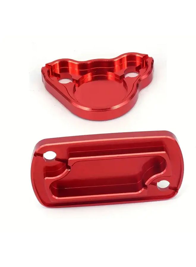 غطاء خزان سائل فرامل دراجة نارية أحمر للهوندا CRF250L CR125 CRF250R CR500R XR250 400R GROM125 MSX125 - Image 4