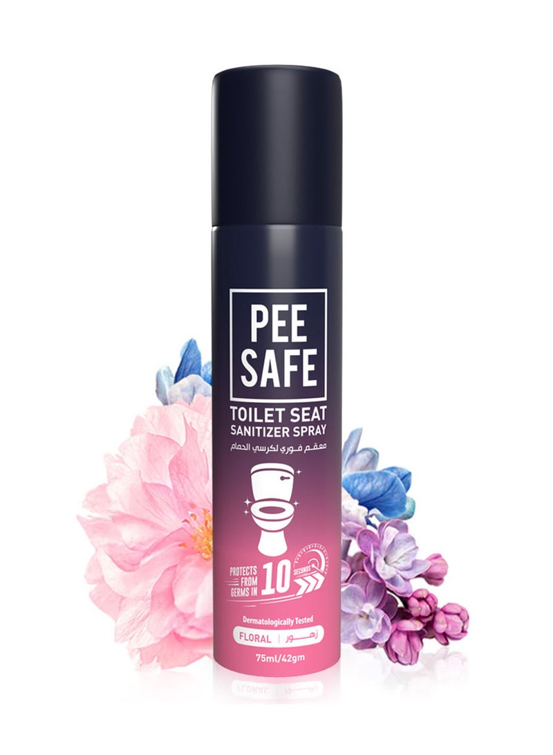 بيساف مجموعة بي سيف معقم بخاخ فوري لكرسي الحمام، يقتل 99.9٪ من الجراثيم خلال 10 ثواني، يحمي من الامراض المعدية، تم اختباره من قبل أطباء الجلد، حجم مناسب للطائرة والسفر– 75مل  (3 عبوات) - Image 2