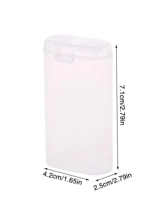 Clear Battery Storage Case Lightweight Durable PP Material Travel Camping Home Use - Image 3