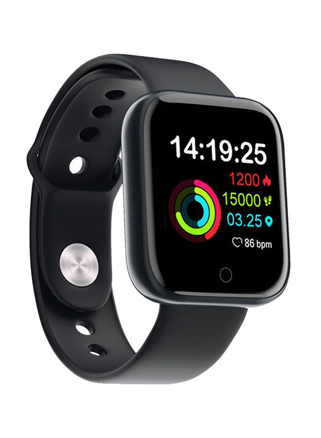 NIBEMINENT Heart Rate Monitoring Fitness Watch Black - Image 1