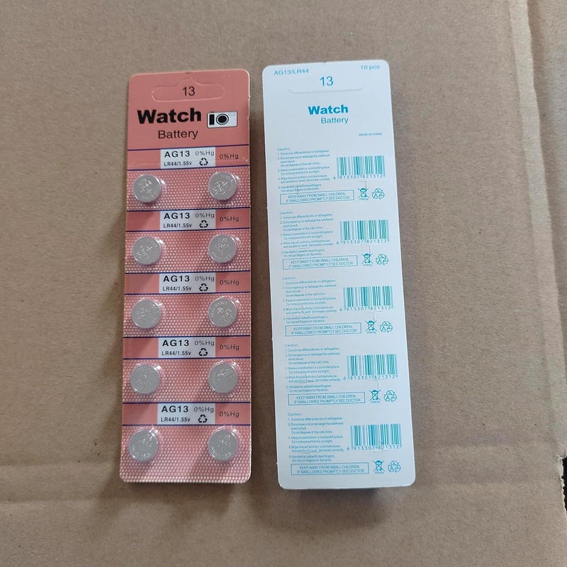 robotgcc AG13 LR44 A76 1.5V Alkaline Button Cell Battery 20 Pack Long Lasting Stable Power | Compatible with LR1154 L1154 V13GA G13A RW82 KA76 GPA76 | For Watches Calculators Toys LED Lights and - Image 3