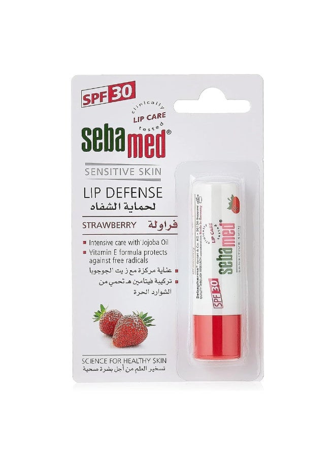 Sebamed ستيك حماية الشفاه للبشرة الحساسة بنكهة الفراولة مع SPF 30 4.8 جرام