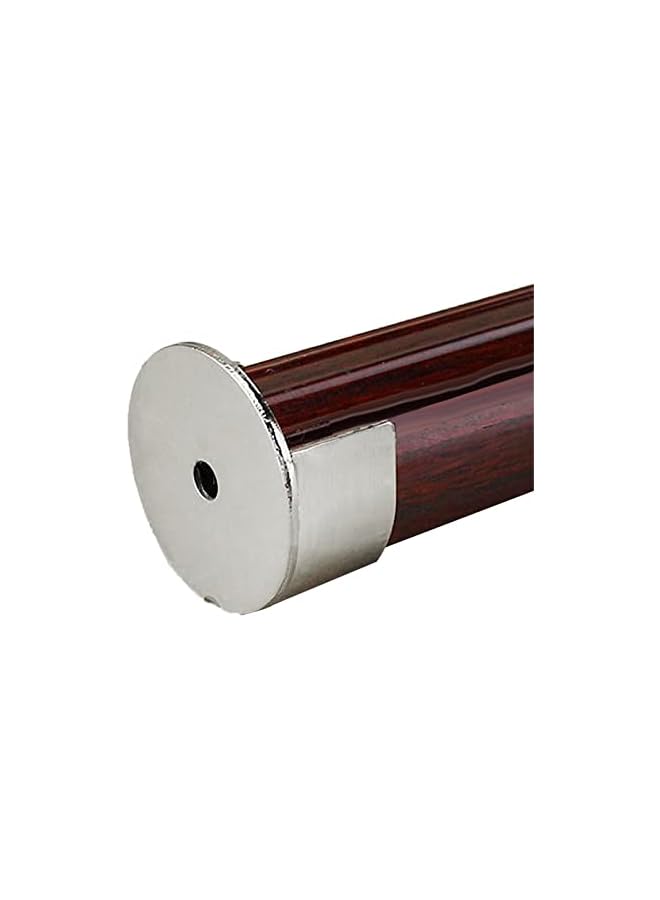 erorex 2pcs Recess Bracket Curtain Rail Support Curtain Pole Bracket Wall Mount 28mm  - Image 2