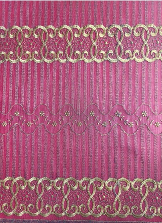 Deep Red and Gold Net Fabric | 3.5 yards / 3.2 meters - pzsku/ZEDAF97EF9C173ADFF821Z/45/1743666678/89d0fa79-08ea-49ae-9380-2c3eed17fa2a