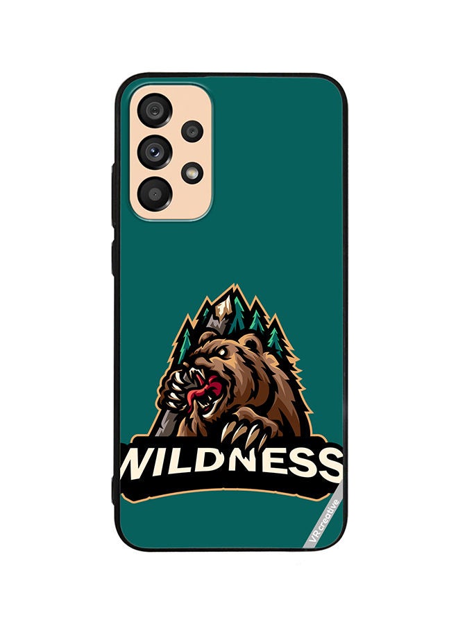 VR CREATIVE غطاء حماية لهاتف سامسونج جالاكسي A72 بتصميم برية متعدد الألوان - Image 1