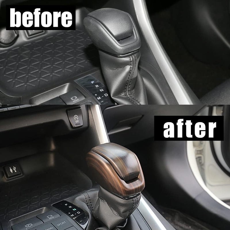 ERIDANUS Gear Shift Knob Cover Trim for RAV4 - Image 2