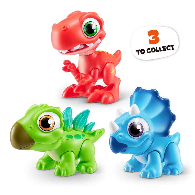 ZURU SMASHERS Smashers Junior Dino Dig Small Egg (Stegasaurus) by ZURU 12+ Surprises Compounds Mold Dinosaur Preschool Toys Build Construct Sensory Play - 3 Years + - Image 5