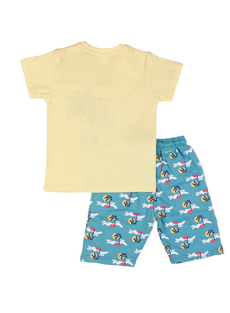 Zercon Summer Pajama Set for Boys - Summer Set For Boys - Image 3