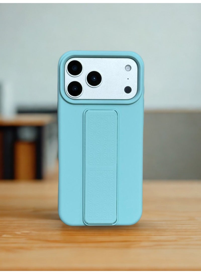 No branded Premium Silicone Kickstand Case – Slim Protective Cover with Foldable Stand for Everyday Use - Image 2