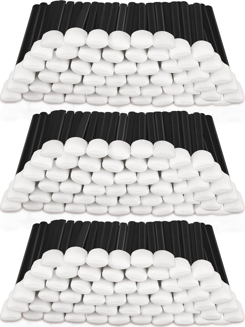 500 Pack Cleaning Swabs 51 Inch Foam Tips Sponge Sticks for Printer Electronics Camera Optical Lens Sewing MachineBlack
