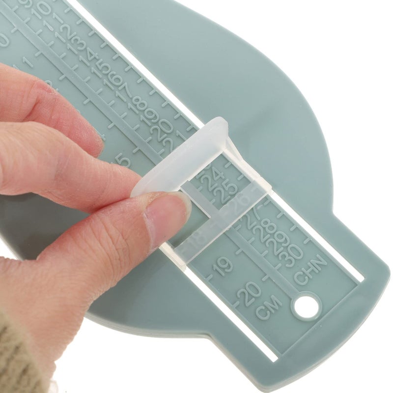Green Foot Measuring Tool for Kids Shoes Size 6-20cm Easy to Gauge - Image 5