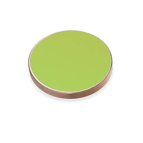 TEN-HIGH Cu Reflective Lens CO2 Laser Lens Laser Mirror Gold-Plated Copper Mirrors, for CO2 Laser Engraving Cutting Machine, Dia 25mm 3PCS - Image 3