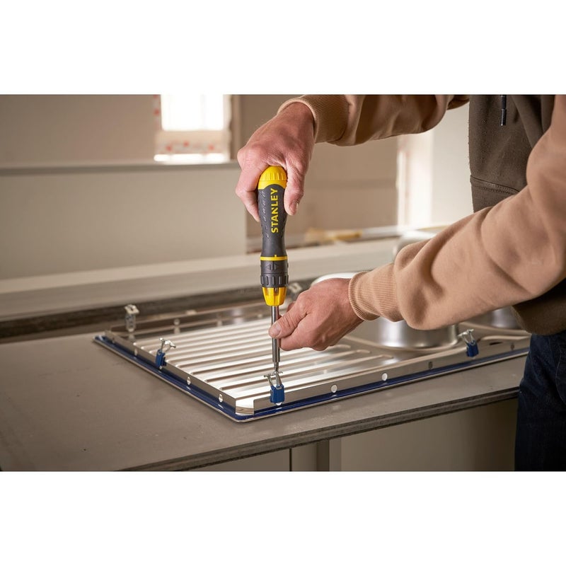 Stanley Stanley 10 pcs Multi-Bit Ratcheting Screwdriver-68-010-22  - Image 3