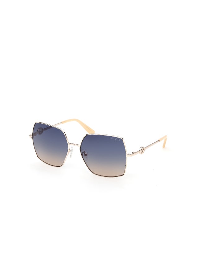 GUESS FULL RIM UV PROTECTION GUESS METAL SUNGLASSES GU0028532F58 - Image 1