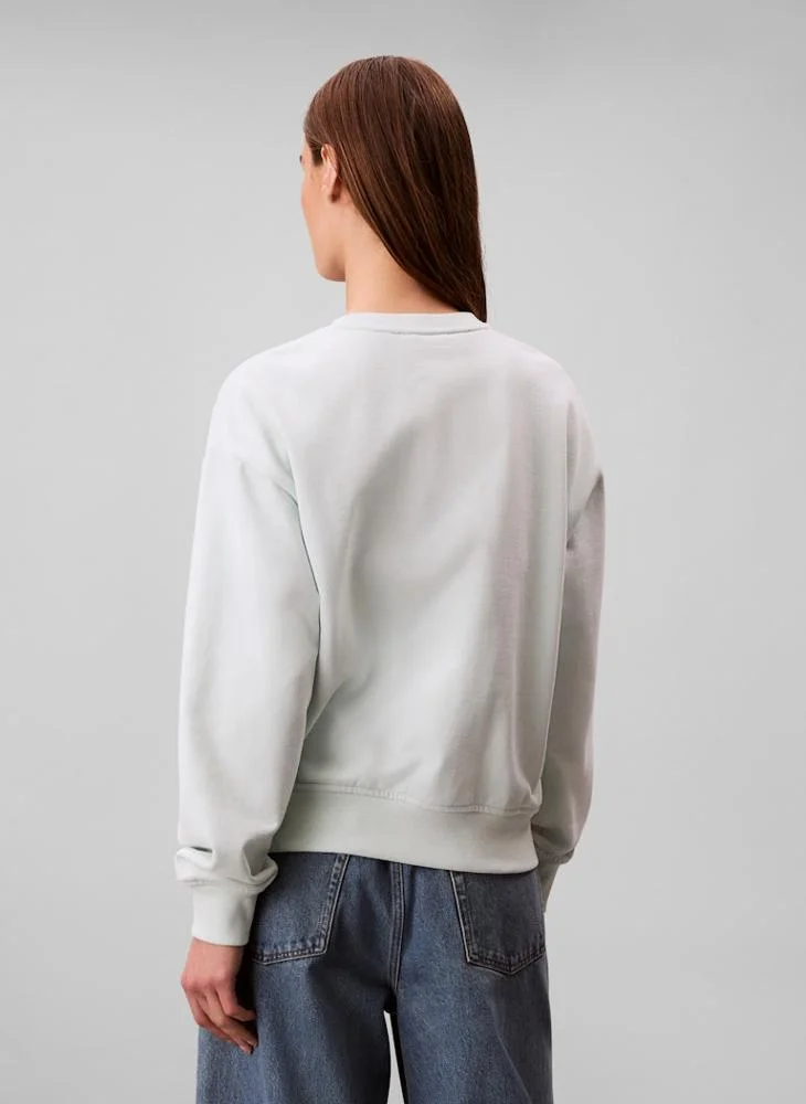 Calvin Klein Jeans Logo Crew Neck Sweatshirt