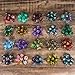 CRITALLIC 7PCS DND Dice SetHandmade Sharp Edge Dice Set Mystery Blind Box DD RPG Polyhedral Resin Dicefor Dungeons and Dragons TTRPG Games Roleplaying Games Pathfinder - Image 4