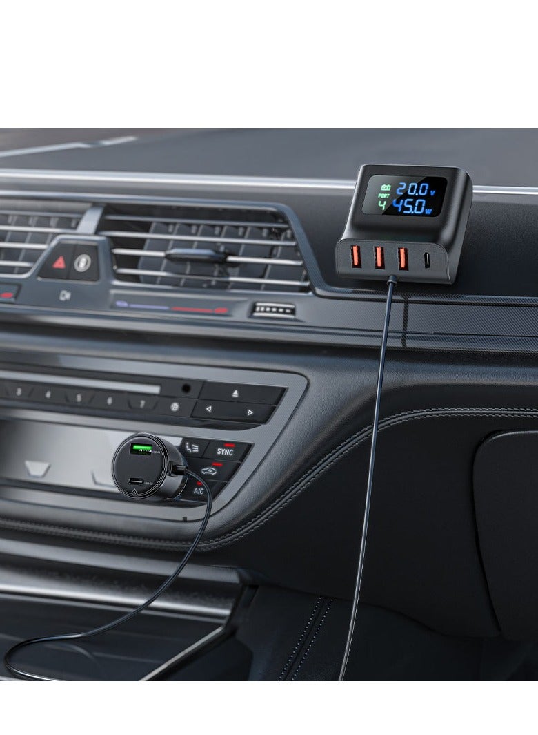 ACEFAST Fast Charge Car HUB Charger B11 (1xUSB-C+3xUSB-A) 138W - Image 5