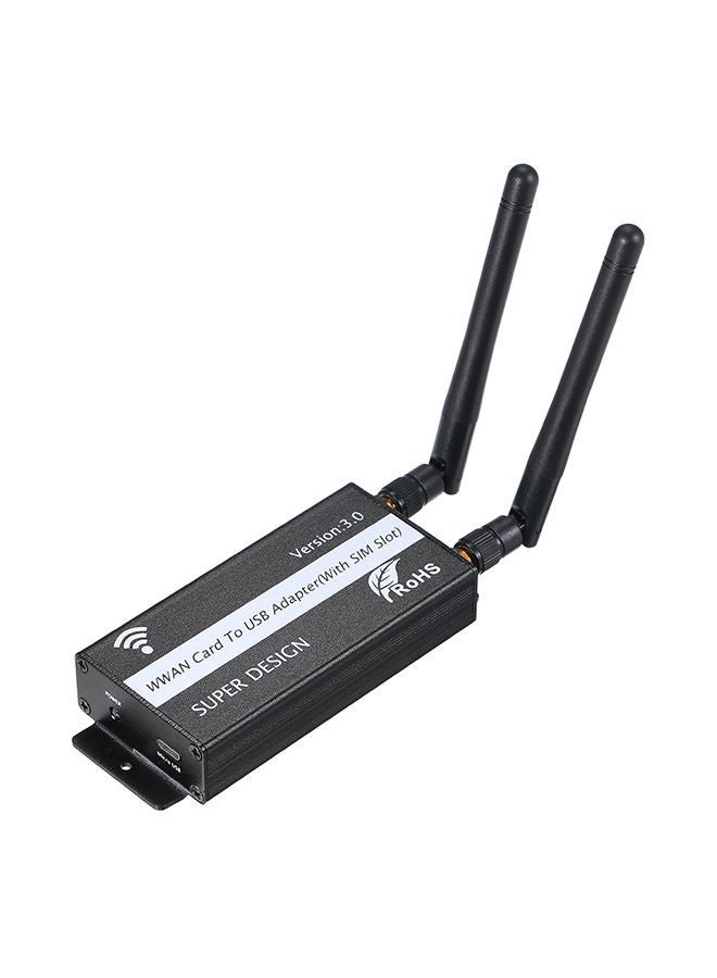 NIBEMINENT Card to USB Adapter Black - Image 1