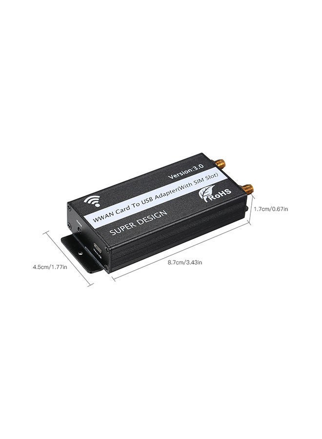 NIBEMINENT Card to USB Adapter Black - Image 3