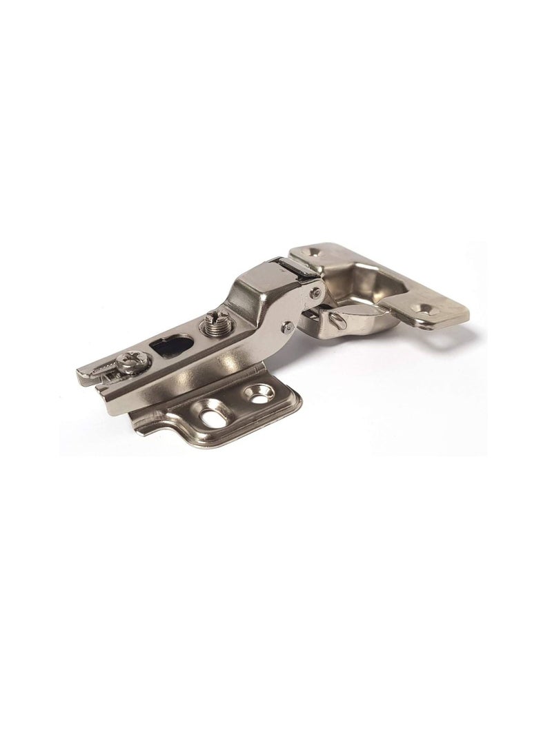 110 Degree Angle Adjustable Stainless Steel Cabinet Door Concealed Cabinet Hinge Full Overlay Half Overlay Inset Hinges (4, Half Overlay) - Image 1