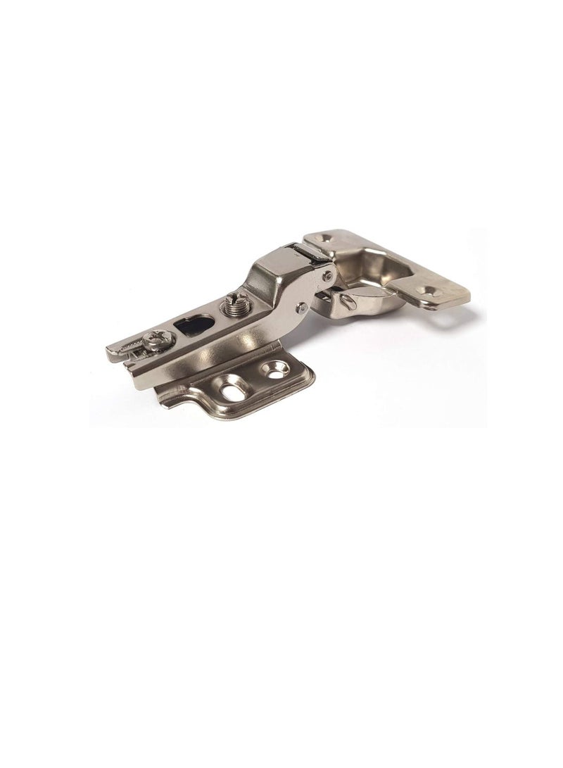 110 Degree Angle Adjustable Stainless Steel Cabinet Door Concealed Cabinet Hinge Full Overlay Half Overlay Inset Hinges (4, Half Overlay) - Image 3