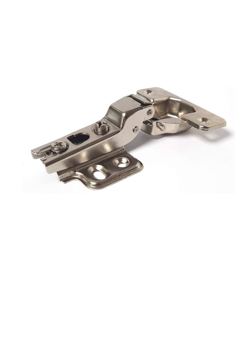 110 Degree Angle Adjustable Stainless Steel Cabinet Door Concealed Cabinet Hinge Full Overlay Half Overlay Inset Hinges (4, Half Overlay) - Image 2