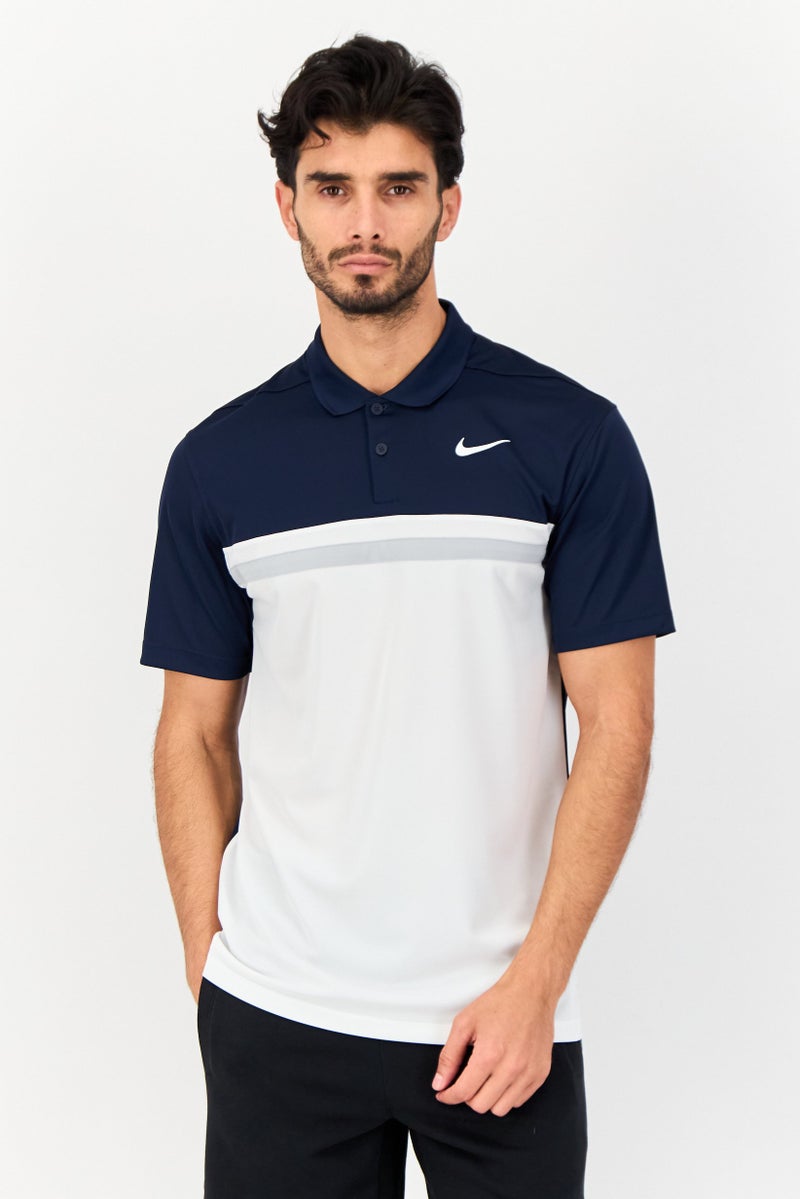Nike Men Sportswear Fit Short Sleeves Outdoor Polo Shirt, Multicolor  - Image 1