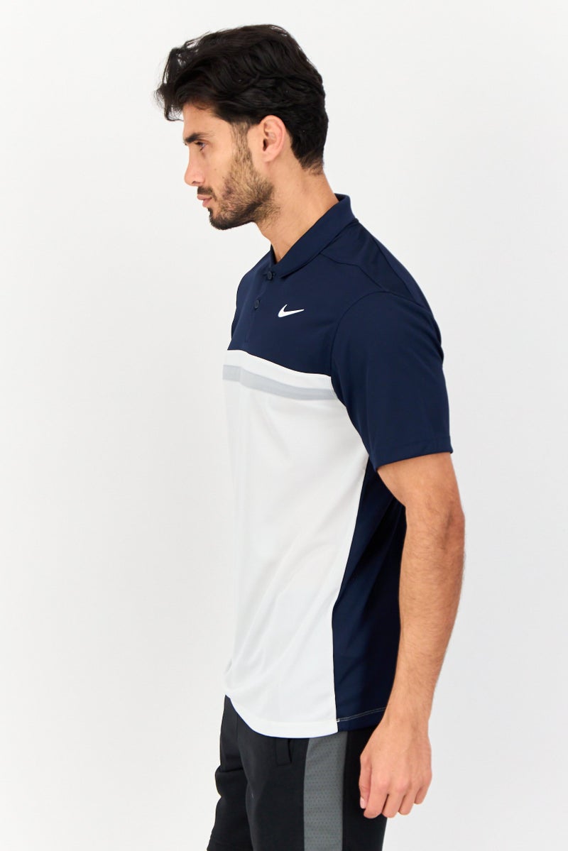 Nike Men Sportswear Fit Short Sleeves Outdoor Polo Shirt, Multicolor  - Image 2