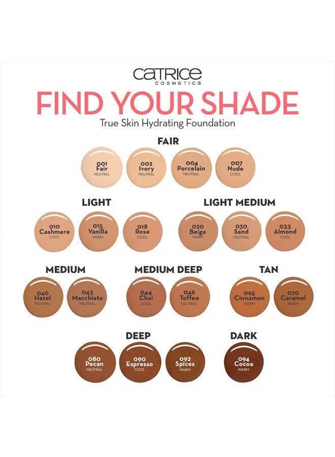 Catrice True Skin Hydrating Foundation (015 | Warm Vanilla) - Image 5