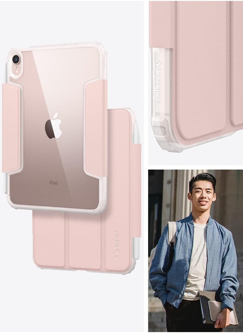 سبايجن Ultra Hybrid Pro Case Cover for iPad Mini 6 (2021) - Rose Gold  - Image 4