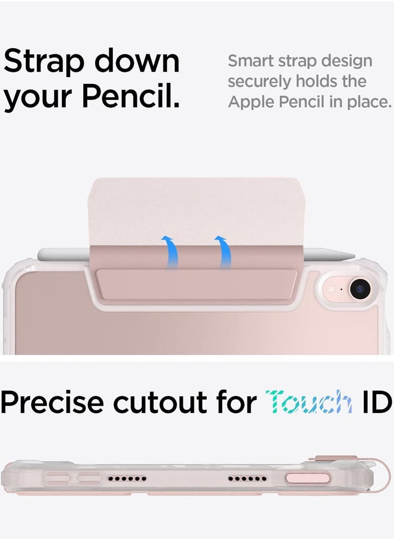 Ultra Hybrid Pro Case Cover for iPad Mini 6 (2021) - Rose Gold