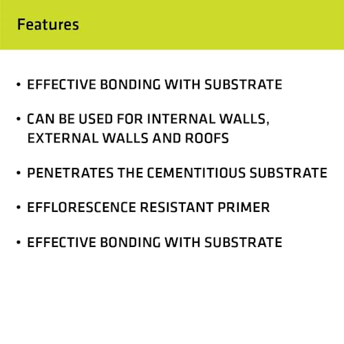 Dr. Fixit 604 Primeseal External Wall Waterproofing Coat, White Matte Finish 4 litre, Primer for external surfaces, Wall coating for external surfaces - Image 3