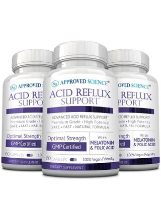 ® Acid Reflux Support - with Melatonin, Marshmallow Root, L-Taurine 180 Vegan Friendly Capsules - pzsku/ZEDB0CBF01609FB6CE0DDZ/45/_/1687907385/64b779b9-2242-4292-b398-52cded6a2567