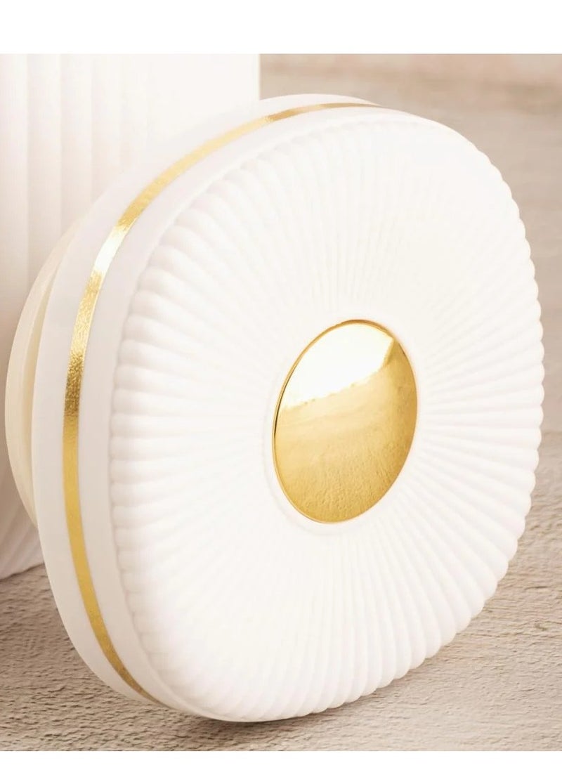Oxford White Ribbed Thermos OXF 89  - Image 2