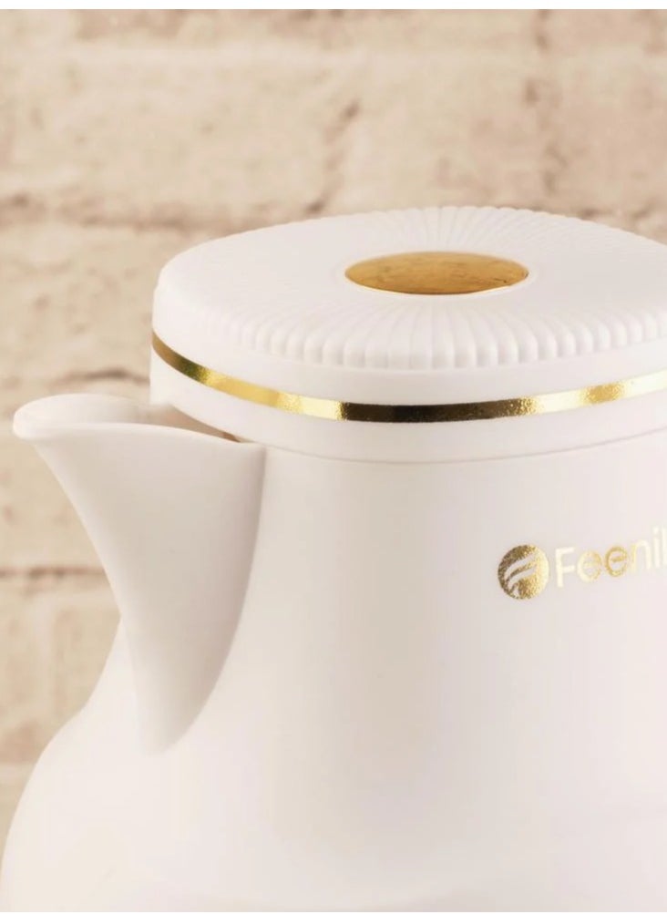 Oxford White Ribbed Thermos OXF 89  - Image 3