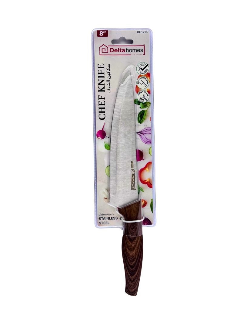 دلتا حمص سكين ستانلس ستيل للطهاة 8 inch  - Image 1