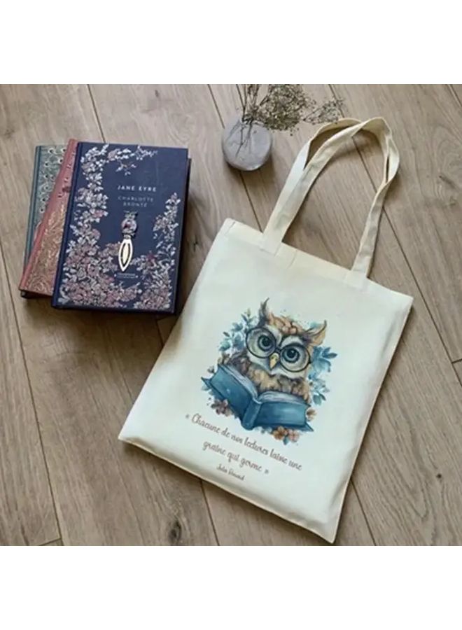 Sublimation Blank Canvas Tote Bags DIY Decoration 1 Pack - Image 4