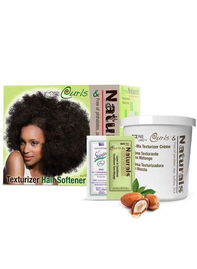 بيوكير مجموعة كيرلز آند ناتشورالز لتنعيم الشعر وتجعيده بزيت الأرغان المغربي، تغذي وترطب أنماط التجعيد الطبيعية، وتفك التشابك وتمنح الشعر ملمسًا ناعمًا، مناسبة للشعر المموج، كريم، للجنسين - 5 أونصة (بدون خلطة) - Image 1