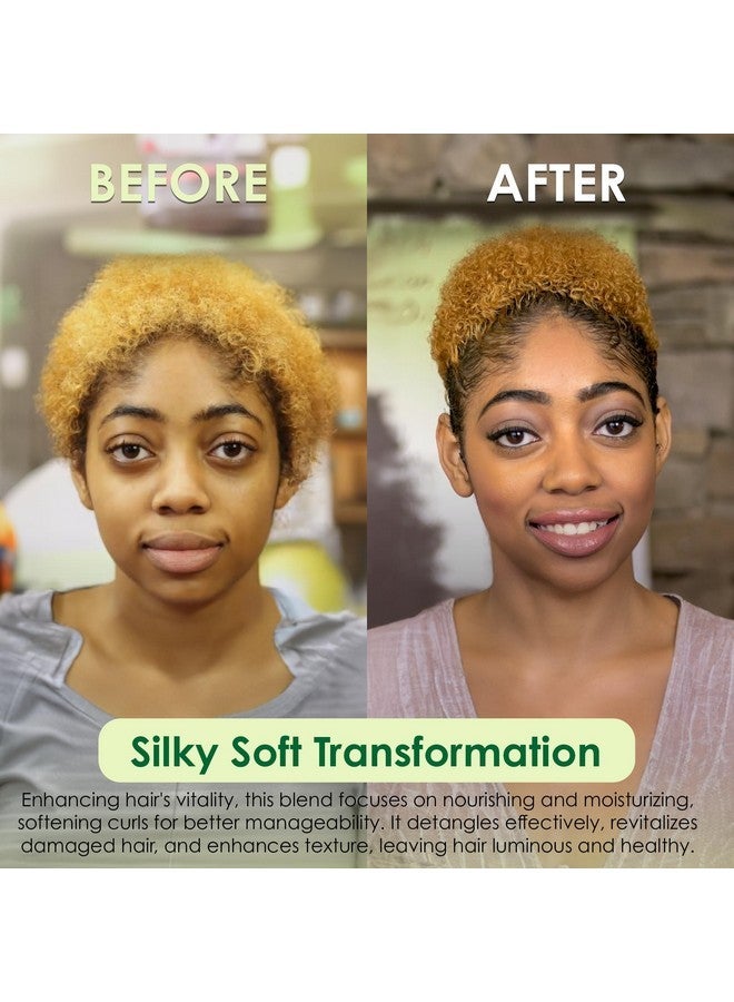 بيوكير مجموعة كيرلز آند ناتشورالز لتنعيم الشعر وتجعيده بزيت الأرغان المغربي، تغذي وترطب أنماط التجعيد الطبيعية، وتفك التشابك وتمنح الشعر ملمسًا ناعمًا، مناسبة للشعر المموج، كريم، للجنسين - 5 أونصة (بدون خلطة) - Image 4