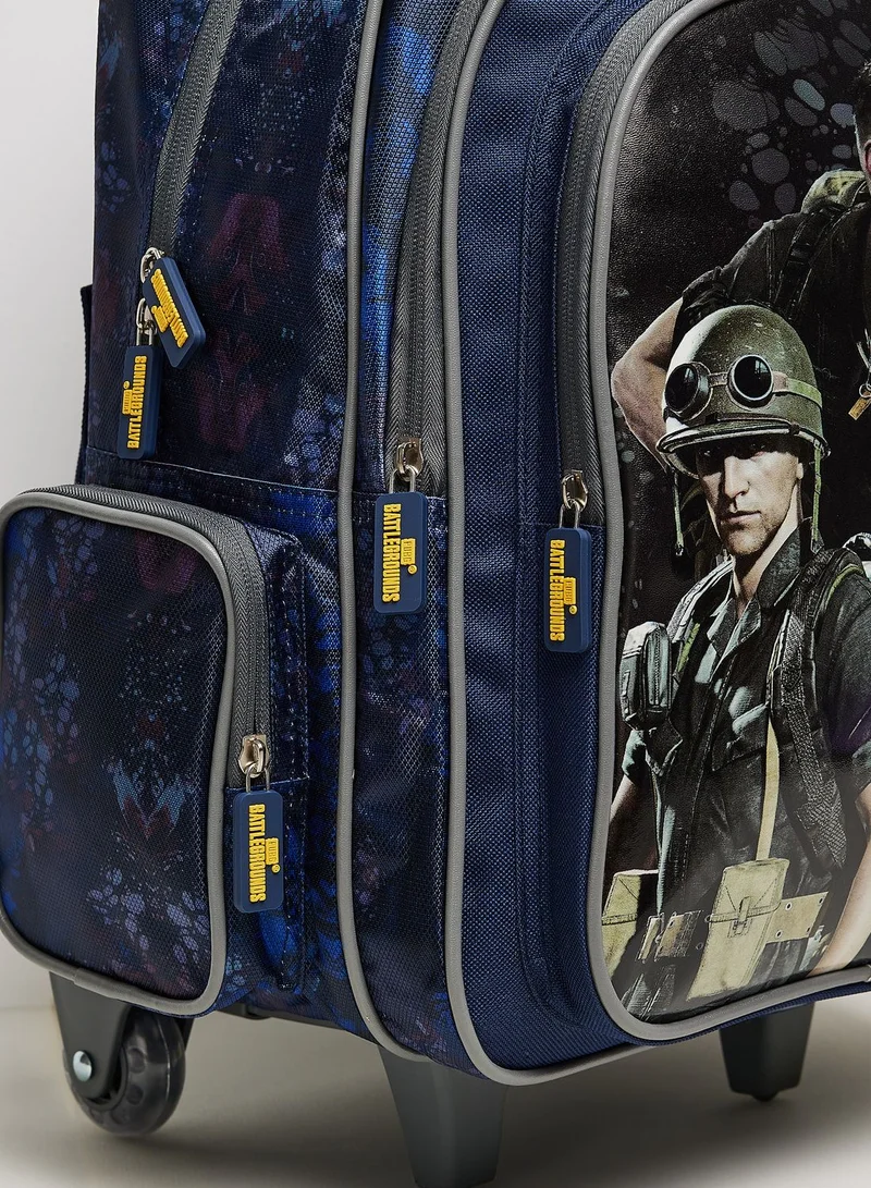 PUBG Pubg Battlegrounds Lvl Back To School Trolley Backpack