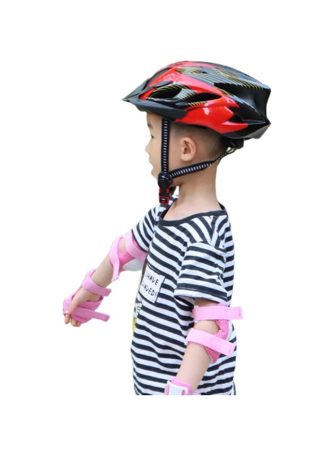 osagie Ot11 Children'S Roller Skating Helmet, Bicycle Riding Safety Helmet, One-Piece Molding With Protective Gear, Sports Balance Bike, White And Blue - Image 3