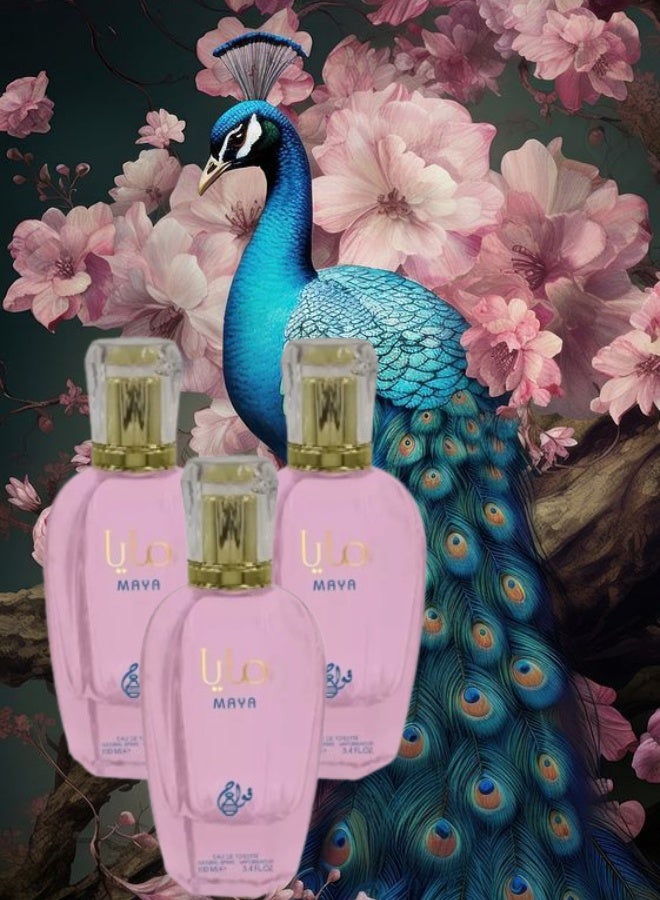 مايا 3 قطع عطر مايا 100مل - Image 1