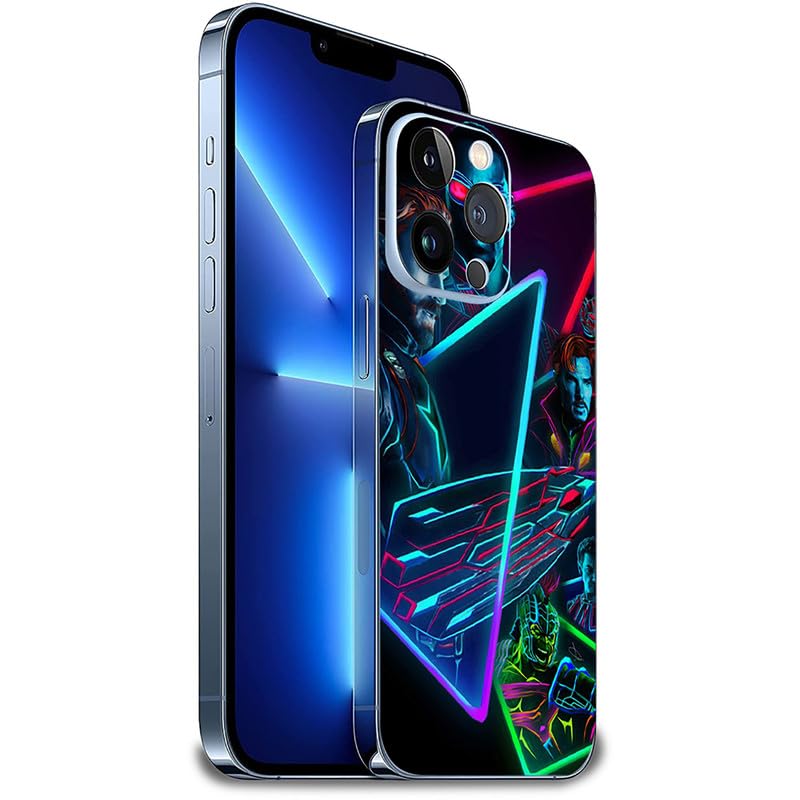 FCS Printed Designer Vinyl Mobile Back Skin Sticker for Samsung Galaxy A34 (Super Hero -52) - Image 3