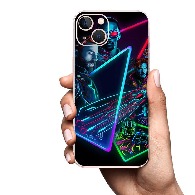 FCS Printed Designer Vinyl Mobile Back Skin Sticker for Samsung Galaxy A34 (Super Hero -52) - Image 5