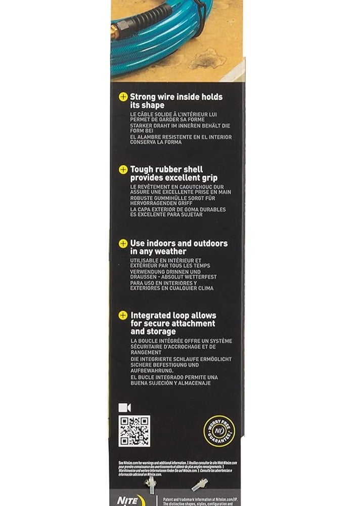 Nite Ize Gear Tie Loopable - 18 Inch Reusable Rubber Twist Tie, Neon Yellow, 2-Pack - Image 5
