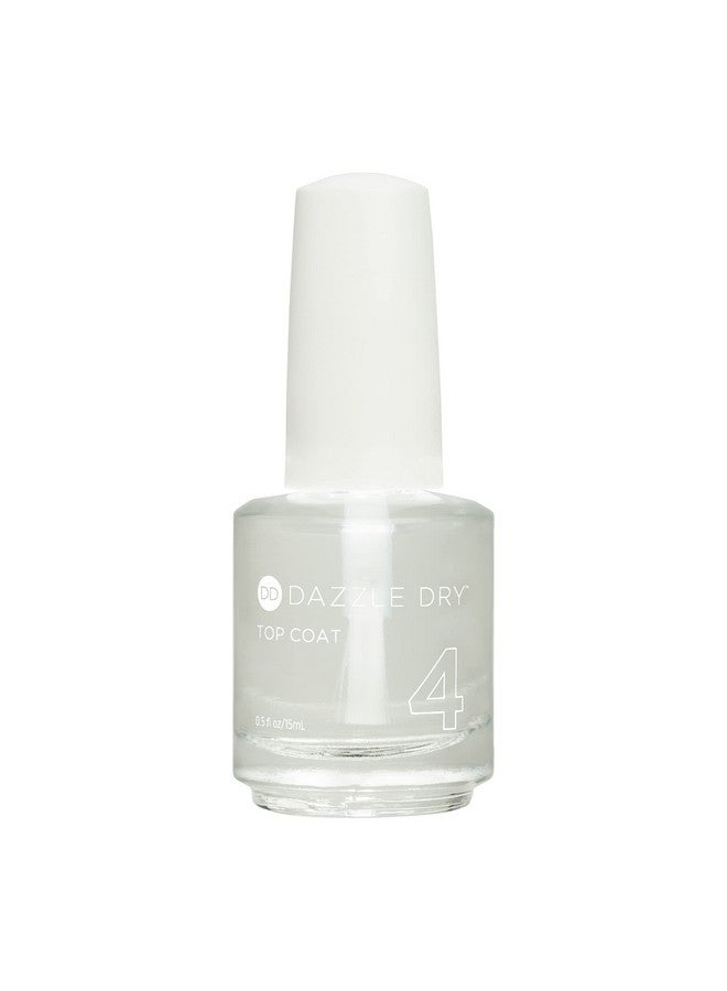 Dazzle Dry Step 4 Top Coat Fast Drying 0.5 Oz (15 Ml) - Image 1