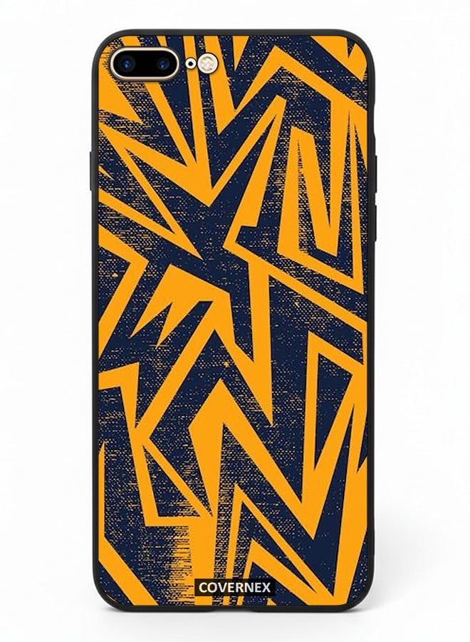 Covernex Apple iPhone 7 Plus Protective Case Cover Printed Featuring Urban Lightning Geometric Camo - Image 2