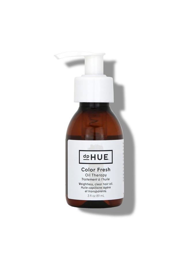dpHUE Color Fresh Oil Therapy, 3 fl oz - Blend of Argan Oil, Liquid Shea Butter & Vitamins A & E for All Hair Colors & Types - Won't Tint or Dull Hair - Gluten-Free, Vegan - Image 1