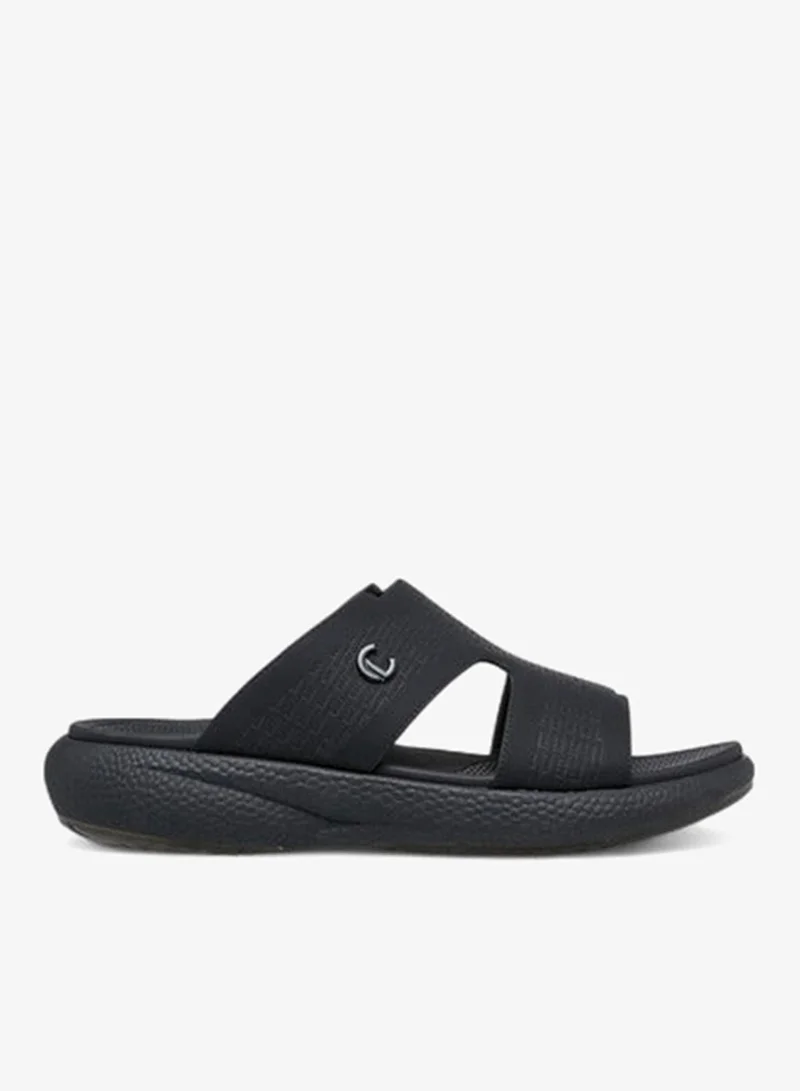 Le Confort Men Textured Slip-On Comfort Sandals