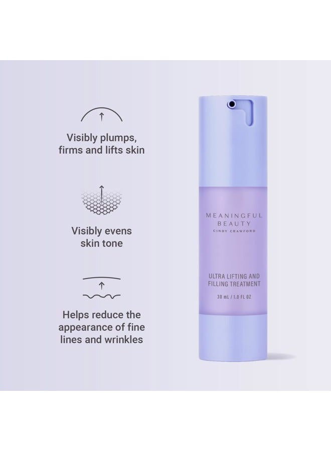 Meaningful Beauty Ultra Lifting & Filling Treatment -Melon Extract Day Serum, Purple, 1 Fl Oz - Image 3